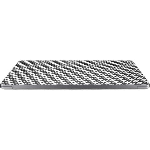 Houndstooth Black/White Universal Laptop 15in (12.2 x 8.8in) Skin