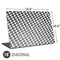 Houndstooth Black/White Universal Laptop 18in (14.6 x 10.6in) Skin