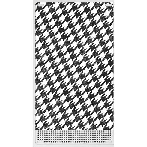 Houndstooth Black/White Xbox Series S Skins