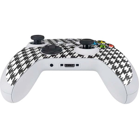 Houndstooth Black/White Xbox Series S Controller Skin