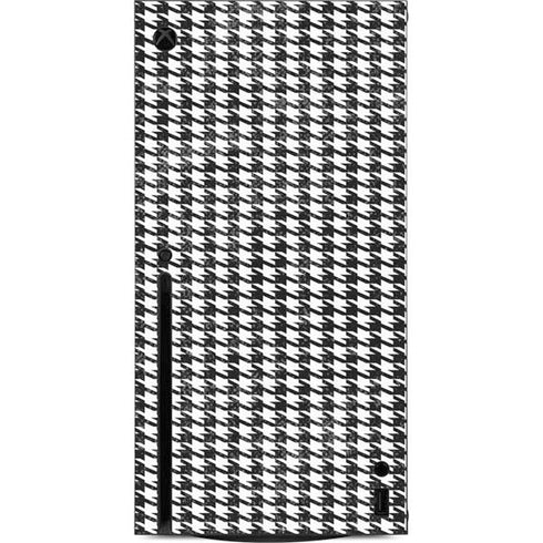 Houndstooth Black/White Xbox Series X Console Skin