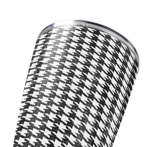 Houndstooth Black/White Yeti 20oz Tumbler Skin