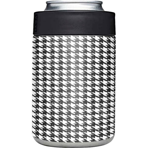 Houndstooth Black/White Yeti Colster Can Insulator Skin