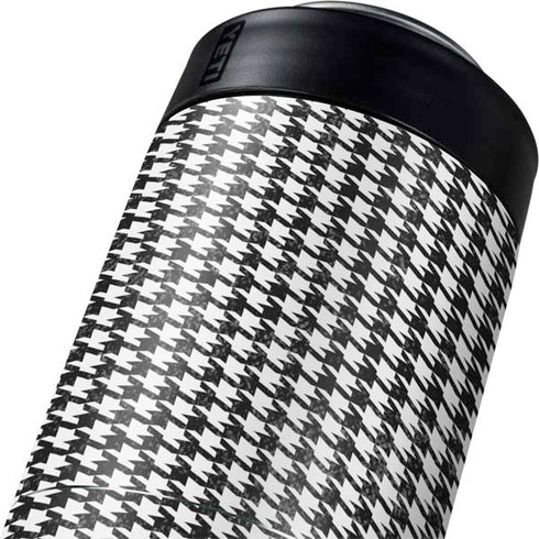 Houndstooth Black/White Yeti Colster Can Insulator Skin