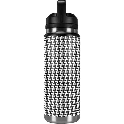 Houndstooth Black/White YETI Rambler 26oz Bottle Skin