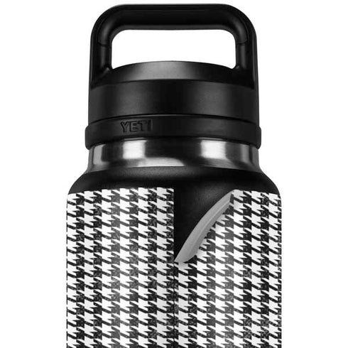 Houndstooth Black/White YETI Rambler 36oz Bottle Skin