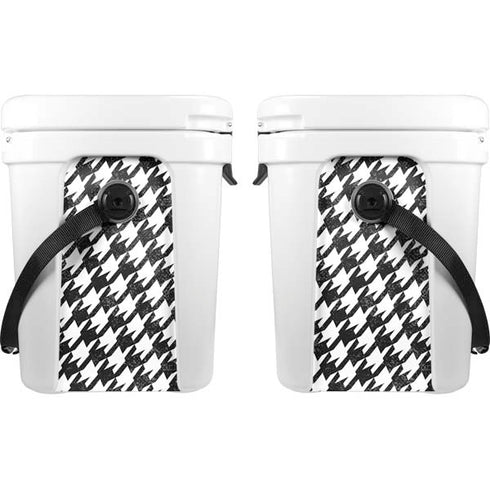 Houndstooth Black/White YETI Roadie 24 Hard Cooler Skin