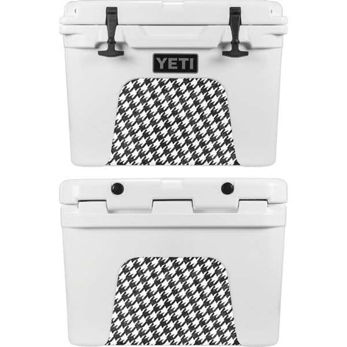 Houndstooth Black/White YETI Tundra 35 Hard Cooler Skin