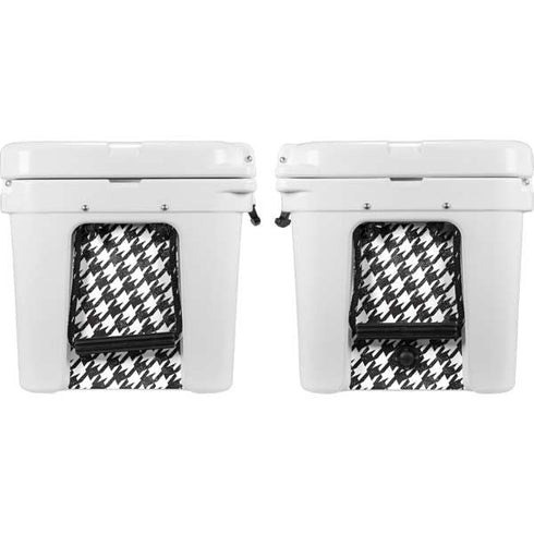 Houndstooth Black/White YETI Tundra 35 Hard Cooler Skin