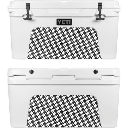 Houndstooth Black/White YETI Tundra 75 Hard Cooler Skin
