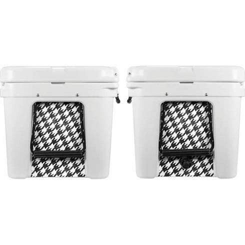 Houndstooth Black/White YETI Tundra 75 Hard Cooler Skin