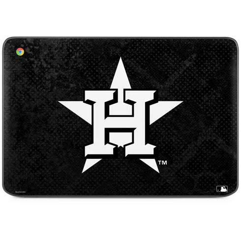 MLB Houston Astros Dark Wash HP Chromebook Skin