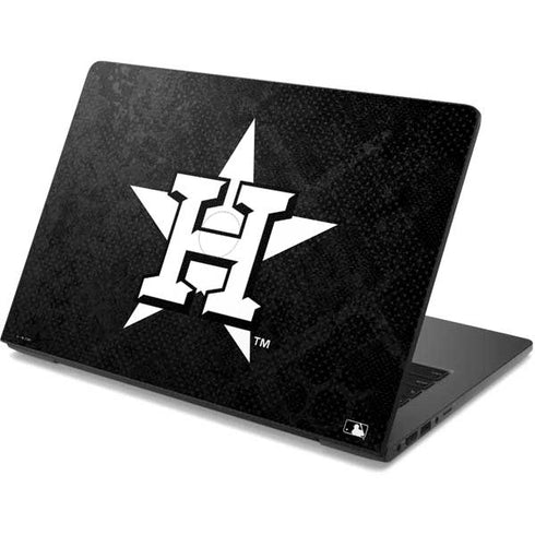 MLB Houston Astros Dark Wash Dell Chromebook Skin