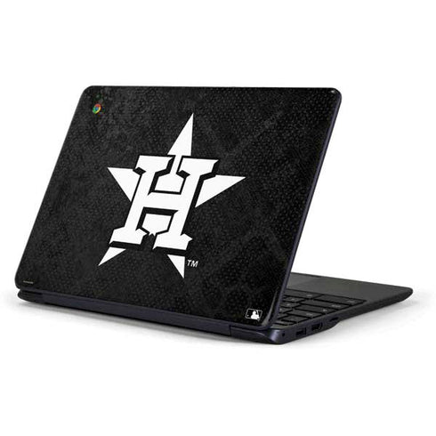 MLB Houston Astros Dark Wash Samsung Chromebook Skin