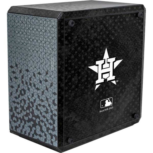 MLB Houston Astros Dark Wash Cooler Master MasterBox Q300L Mini Tower Skin