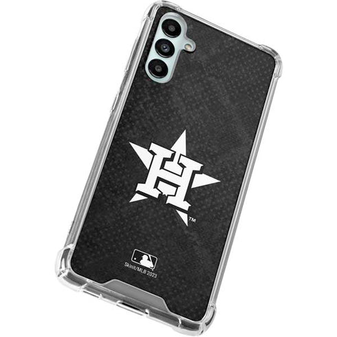 MLB Houston Astros Dark Wash Galaxy A14 5G Clear Case