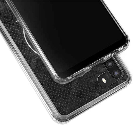 MLB Houston Astros Dark Wash Galaxy A21 Clear Case