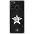 MLB Houston Astros Dark Wash Galaxy A21 Clear Case