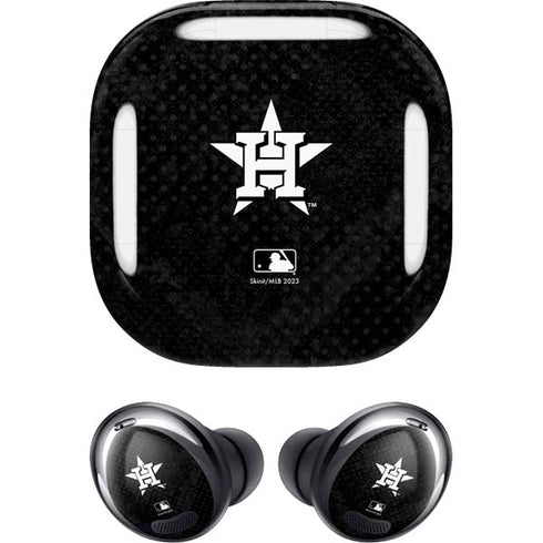 MLB Houston Astros Dark Wash Galaxy Buds Pro Skin
