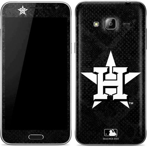 MLB Houston Astros Dark Wash Galaxy J3 Skin