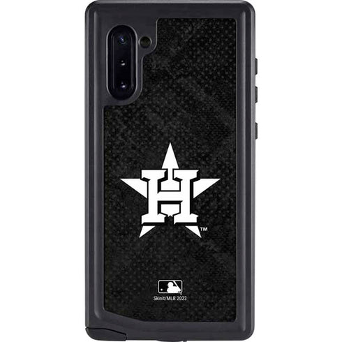 MLB Houston Astros Dark Wash Galaxy Note 10 Waterproof Case