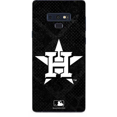 MLB Houston Astros Dark Wash Galaxy Note 9 Skin
