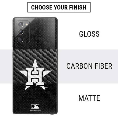MLB Houston Astros Dark Wash Galaxy Note20 5G Skin