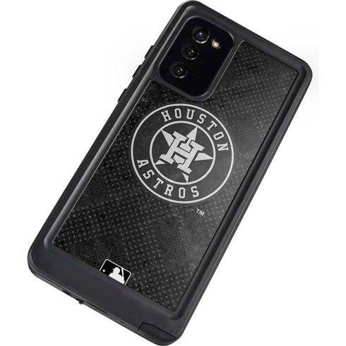 MLB Houston Astros Dark Wash Galaxy Note20 5G Waterproof Case