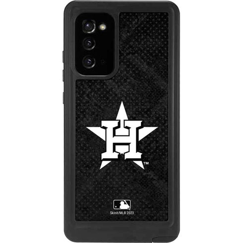 MLB Houston Astros Dark Wash Galaxy Note20 5G Waterproof Case