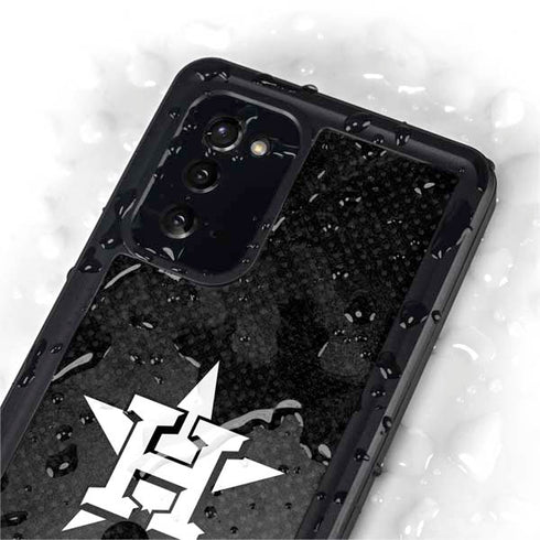 MLB Houston Astros Dark Wash Galaxy Note20 5G Waterproof Case