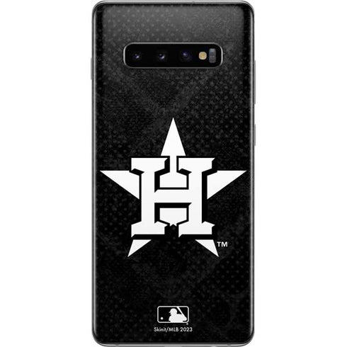 MLB Houston Astros Dark Wash Galaxy S10 Plus Skin