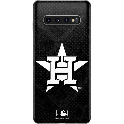 MLB Houston Astros Dark Wash Galaxy S10 Skin