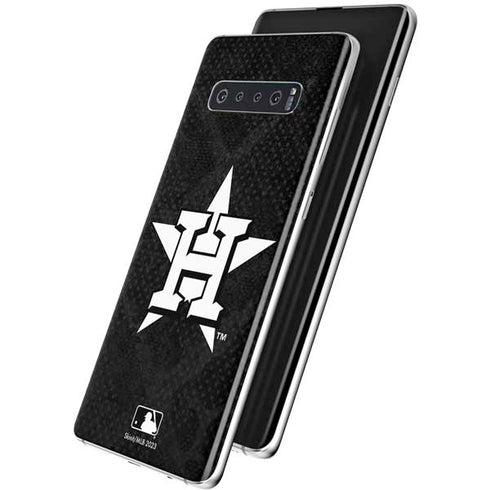 MLB Houston Astros Dark Wash Galaxy S10 Skin