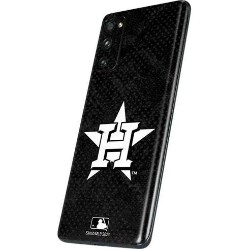 MLB Houston Astros Dark Wash Galaxy S20 Fan Edition Skin