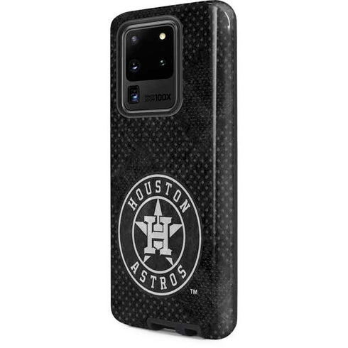 MLB Houston Astros Dark Wash Galaxy S20 Ultra 5G Pro Case