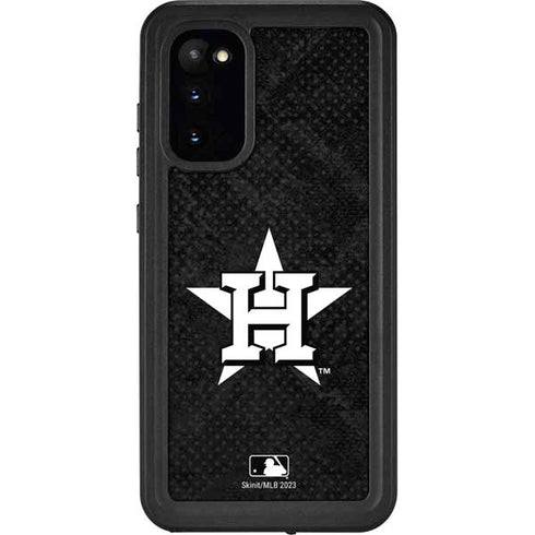 MLB Houston Astros Dark Wash Galaxy S20 Waterproof Case