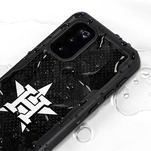 MLB Houston Astros Dark Wash Galaxy S20 Waterproof Case