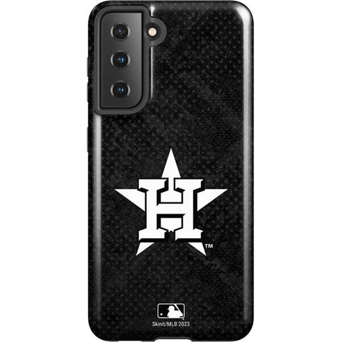 MLB Houston Astros Dark Wash Galaxy S21 5G Pro Case