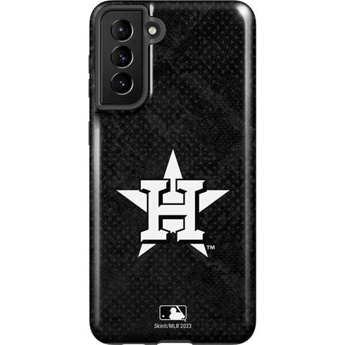 MLB Houston Astros Dark Wash Galaxy S21 Plus 5G Pro Case