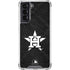 MLB Houston Astros Dark Wash Galaxy S22 Clear Case