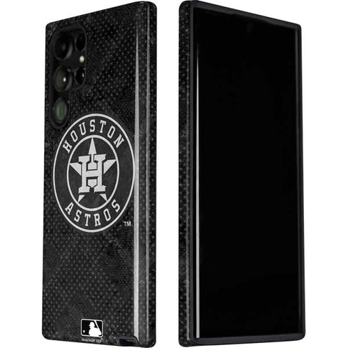 MLB Houston Astros Dark Wash Galaxy S22 Ultra Pro Case