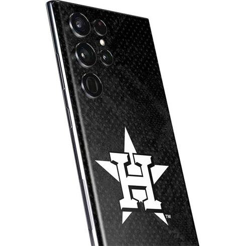 MLB Houston Astros Dark Wash Galaxy S22 Ultra Skin