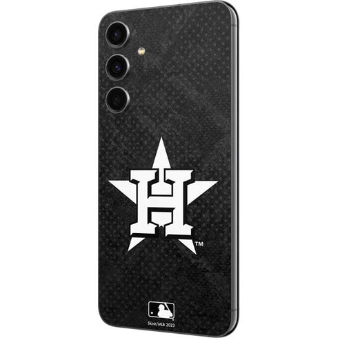 MLB Houston Astros Dark Wash Galaxy S23 FE Skin