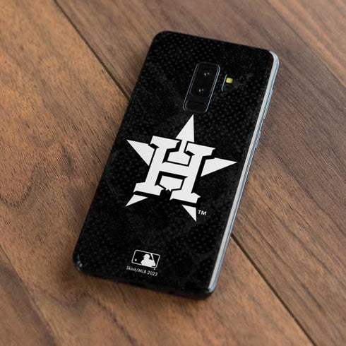 MLB Houston Astros Dark Wash Galaxy S9 Plus Skin