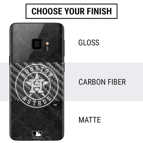 MLB Houston Astros Dark Wash Galaxy S9 Skin