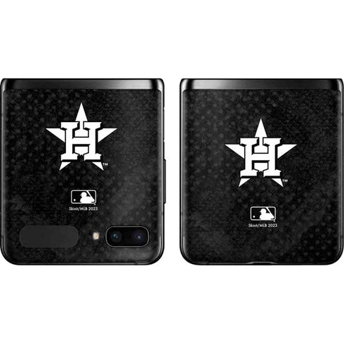 MLB Houston Astros Dark Wash Galaxy Z Flip Skin