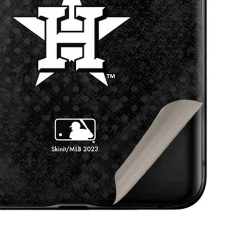 MLB Houston Astros Dark Wash Galaxy Z Flip Skin