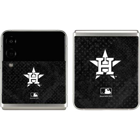 MLB Houston Astros Dark Wash Galaxy Z Flip3 5G Skin