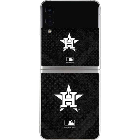 MLB Houston Astros Dark Wash Galaxy Z Flip3 5G Skin
