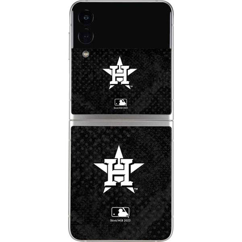 MLB Houston Astros Dark Wash Galaxy Z Flip4 5G Skin